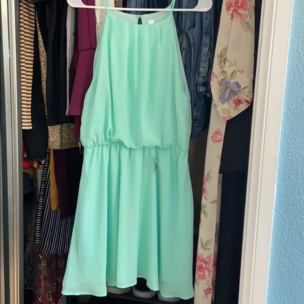 Beautiful teal dress. Brand new with tags!